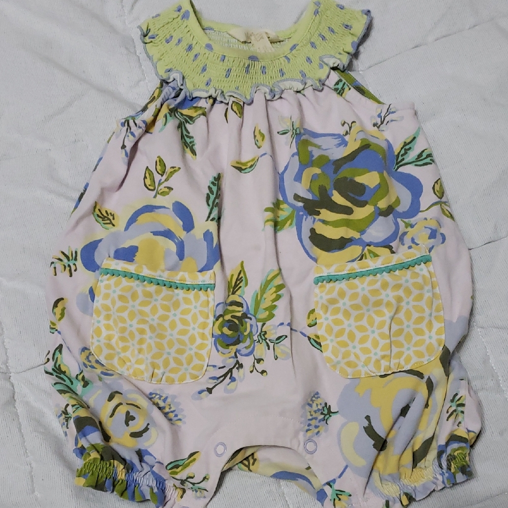 18-24m Matilda Jane Floral Ruffle Bum Romper